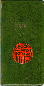 customised NGA diary, 1980